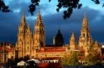 fotografia della cattedrale di Santiago de Compostela
