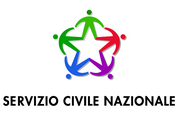 Logo del Servizio Civile Nazionale con immagine di persone stilizzate