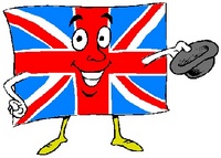 vignetta di bandiera inglese 
