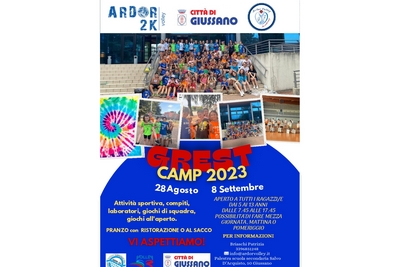 Locandina Grest Camp 2023