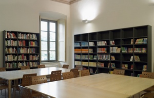 Biblioteca - particolare di una sala lettura