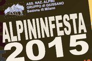 stralcio della locandina di Alpini in festa 2015