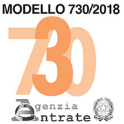 Scritta "Modello 730/2018"