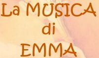 scritta "La Musica di Emma" particolare della locandina
