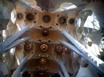 interno della Sagrada Familia