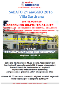 Locandina dell'iniziativa con immagine di Villa Sartirana