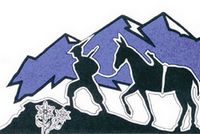 immagine stilizzata di un alpino su un sentiero di montagna