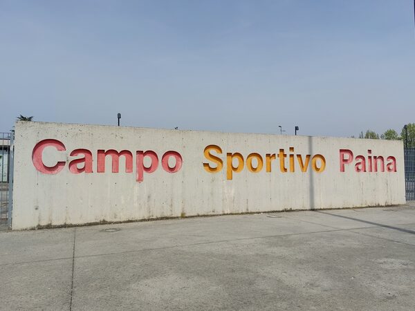 L'ingresso del Centro Sportivo Aldo Boffi