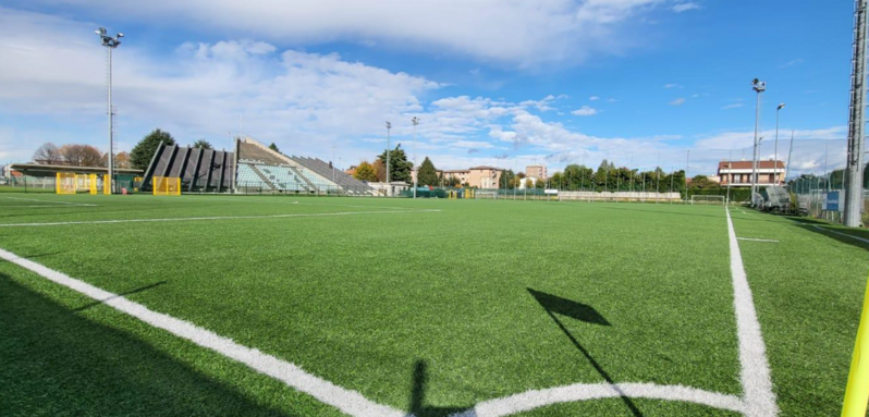 Foto del campo da calcio al centro sportivo Borgonovo